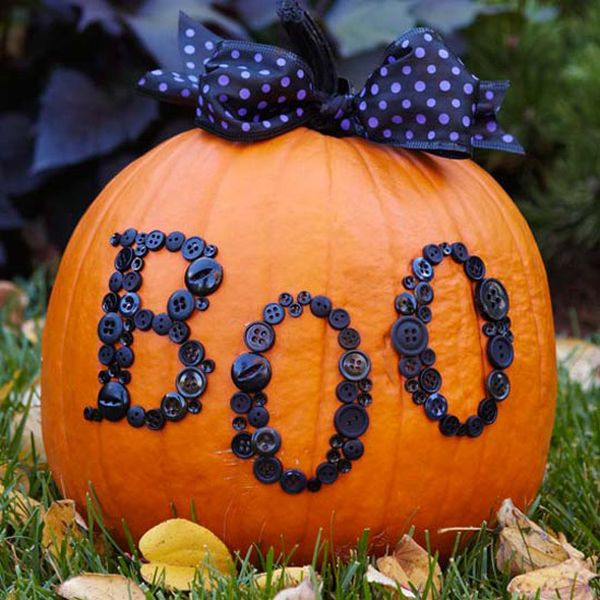 20 ways to decorate a pumpkin for Halloween