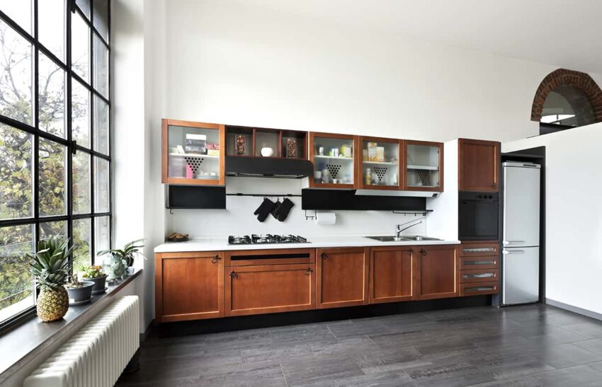 What Color Kitchen Cabinets with Gray Floors?