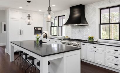 What Color Cabinets Go with Black Granite Countertops: 8 Sleek Options
