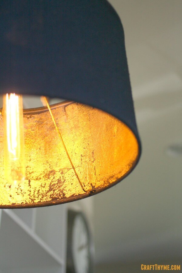 Gold Ambiance Lamp Shade Decor