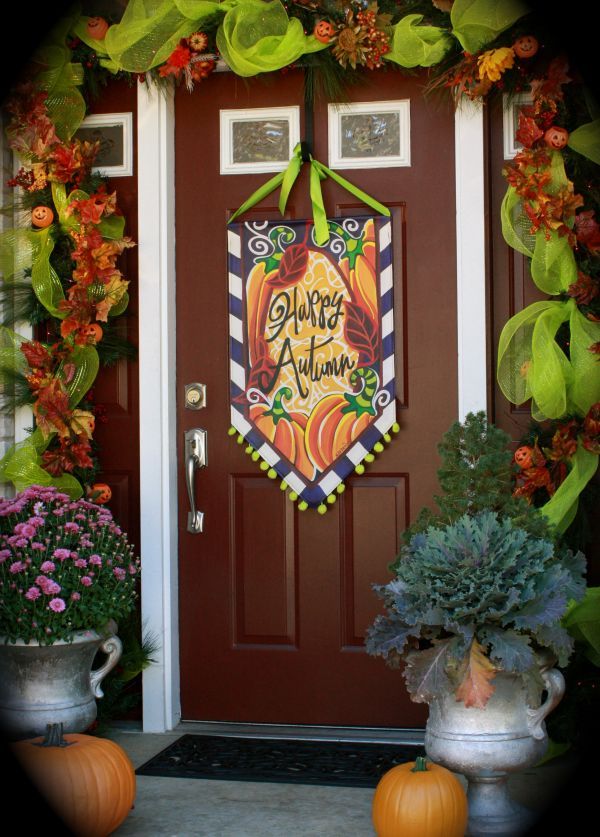 Ideas to Decorate the Front Door for Halloween