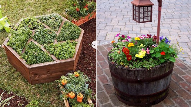 20 DIY flower bed ideas for your garden