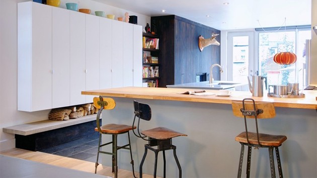 20 vintage bar stools in modern contemporary kitchens
