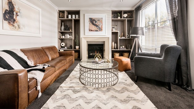 22 gorgeous brown and gray living room designs