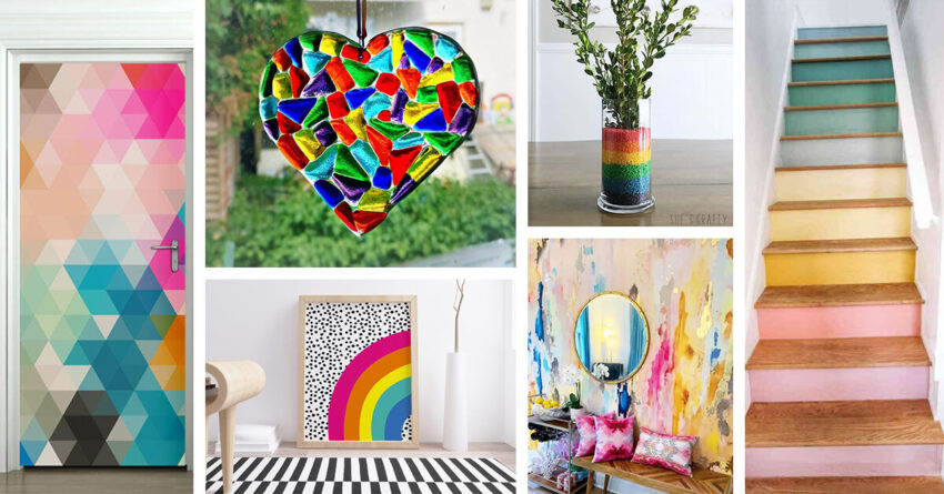 Funny Rainbow House Decor Ideas Diygift Net - Funny Home Decor Items