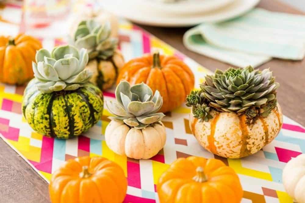 Pumpkin Vases - Thanksgiving Table Decor