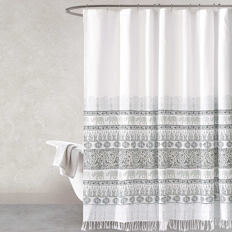Mindra 72-Inch Shower Curtain in Natural