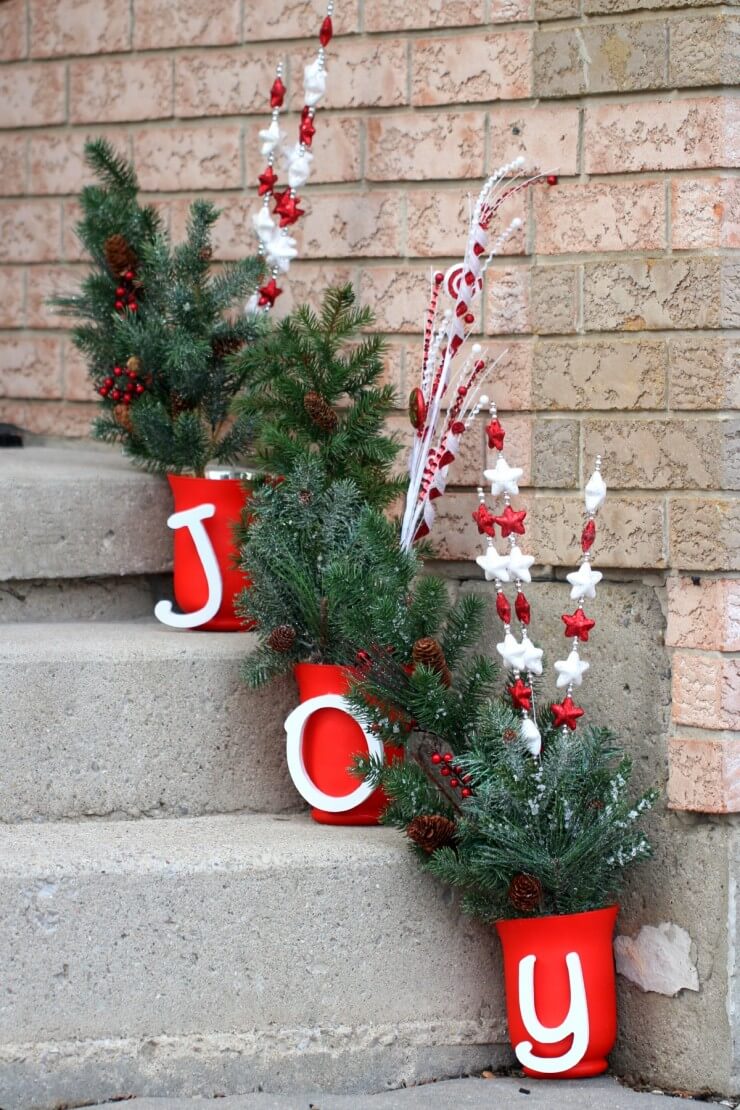 Tidings of Planters in Joy Holiday Decor