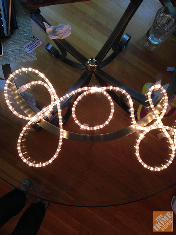 LED Coffee Table Decoration