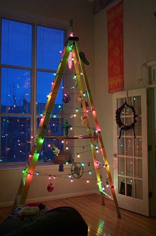 Minimalist Ladder Christmas Tree