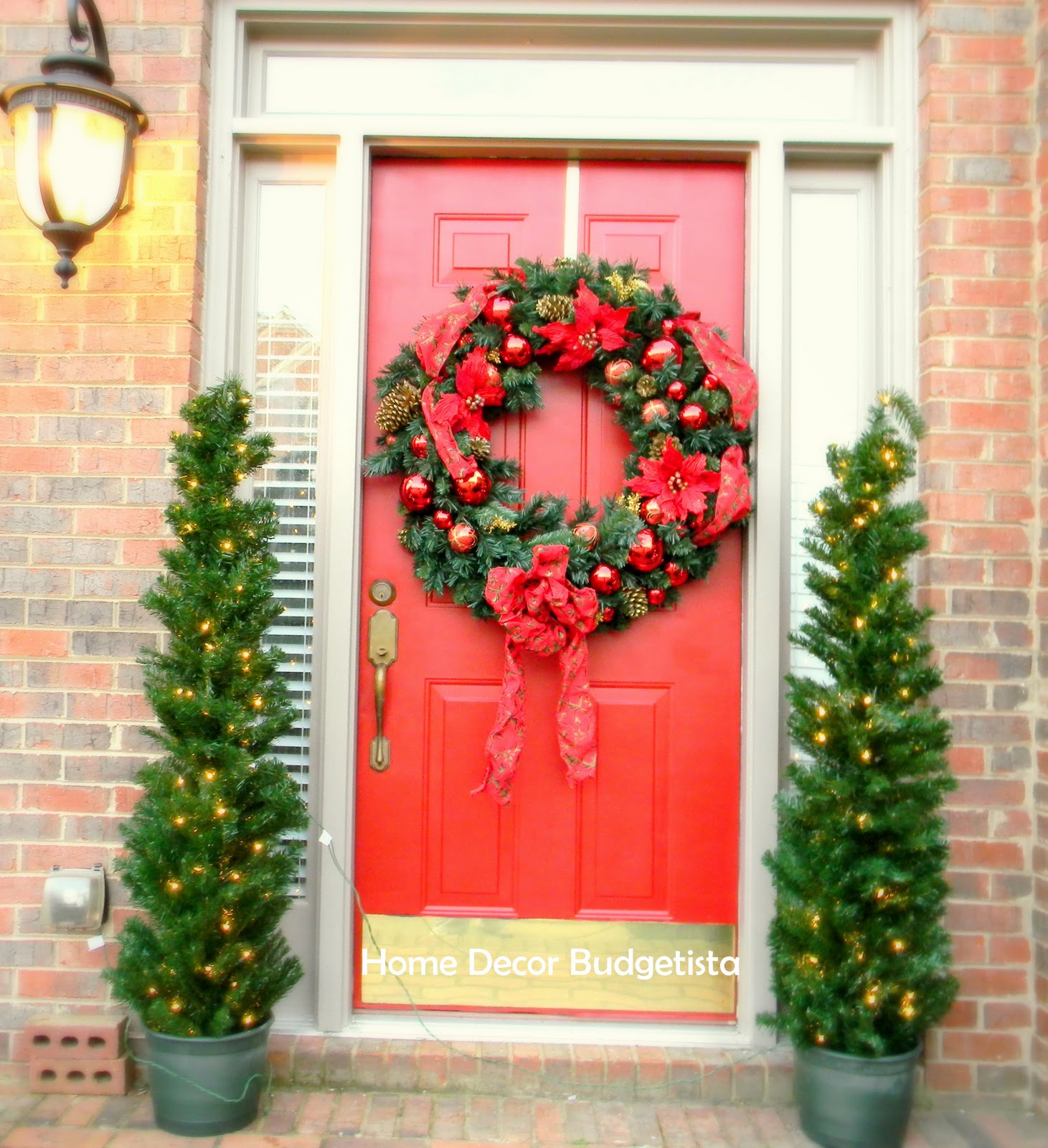 A Jumbo Wreath With Jolly Decorations