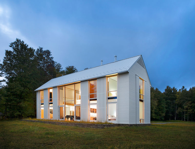 a modern pennsylvania farmhouse with rolling sunshades 6193edde3dd2e