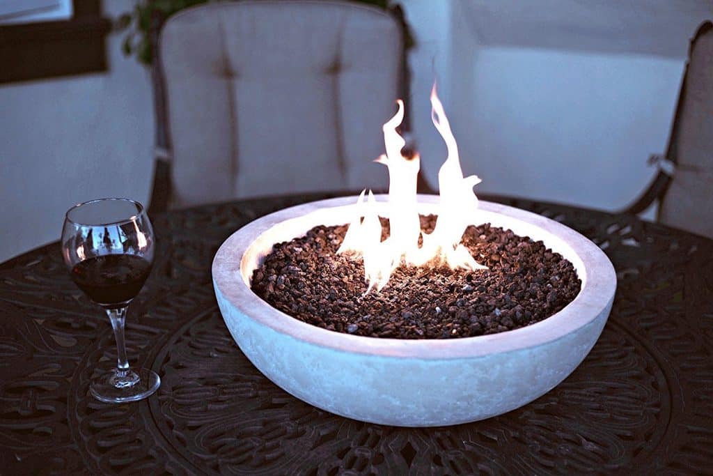 Artisan Crafted Table Top Fire Bowl