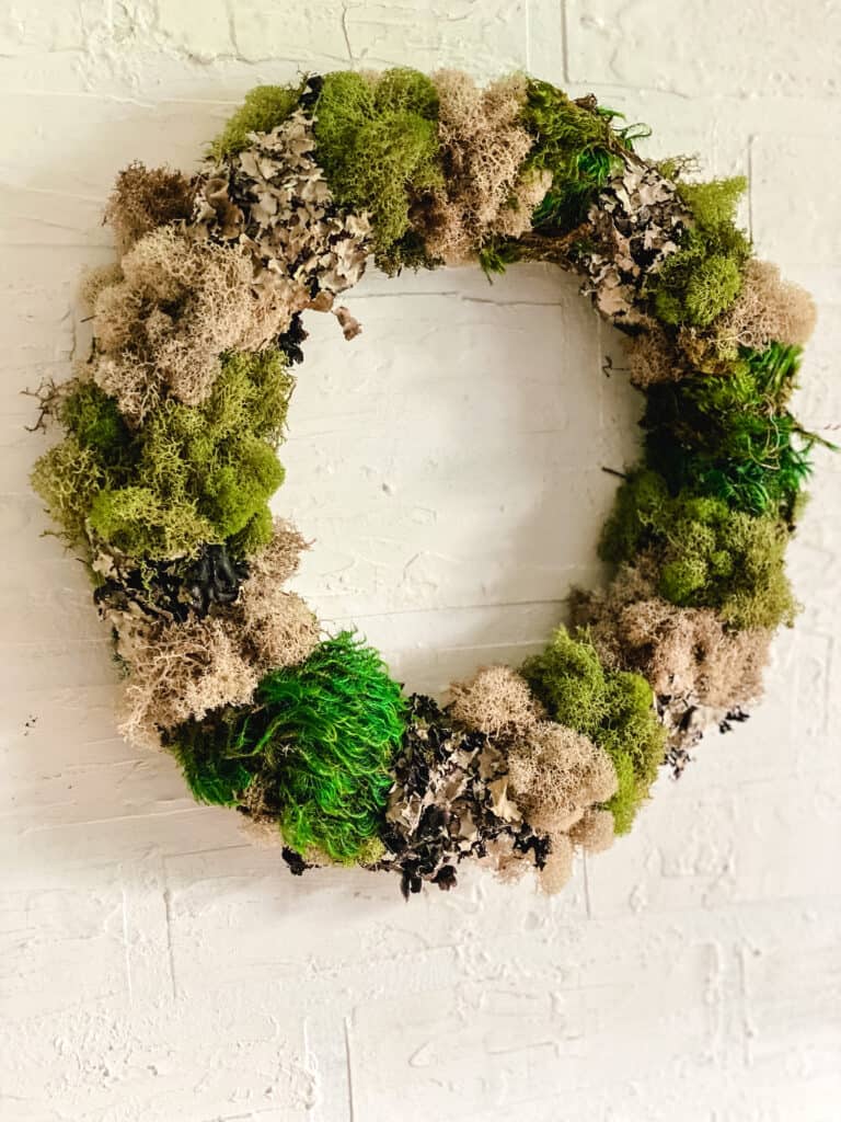 Lots of Marvelous Moss Nature-Loving Wreath