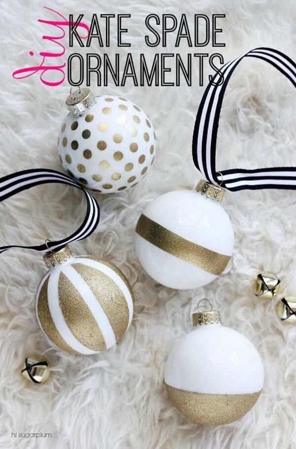 Kate Spade Themed Ornaments
