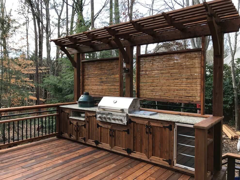 Blend You Outdoor Kitchen With The Elements