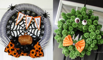 20 Awesome DIY Halloween Wreaths Designs