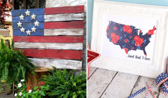 20 patriotic DIY wall decor for the 4th of July