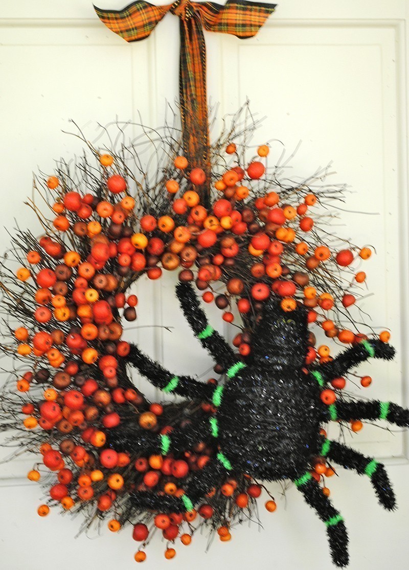 Spiders Fall Wreath