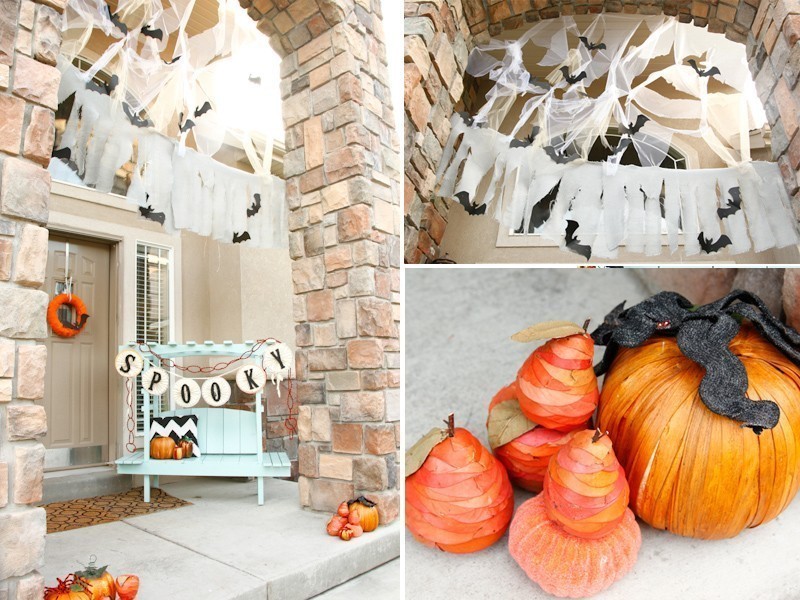 Festive Halloween Porch 